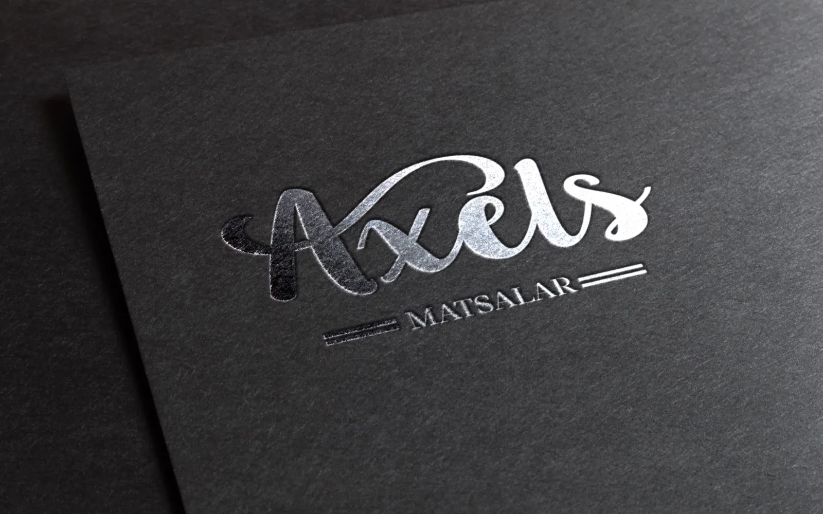 Grafisk profil – Axels matsalar